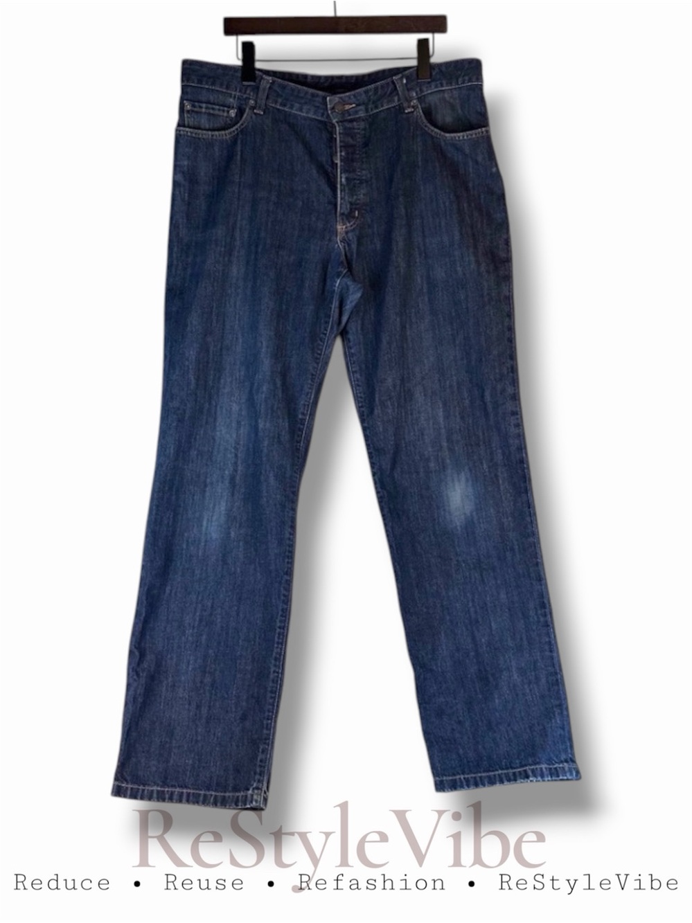 PATAGONIA Men’s Size 38 Denim Jeans Button Fly Relaxed Fit Bootcut Style